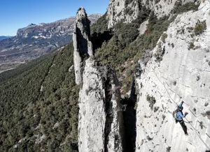 Foradada del Toscar -TOP 5 vías ferratas Pirineos