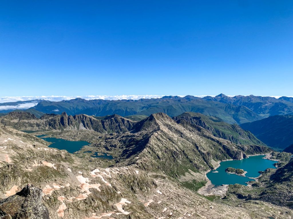 Vistas estanys, Parque Nacional de Aigüestortes y Estany de Sant Maurici