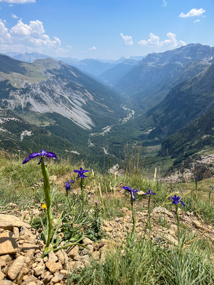 Valle de Pineta, Programa travesía Monte Perdido, Pirineo francés y español
