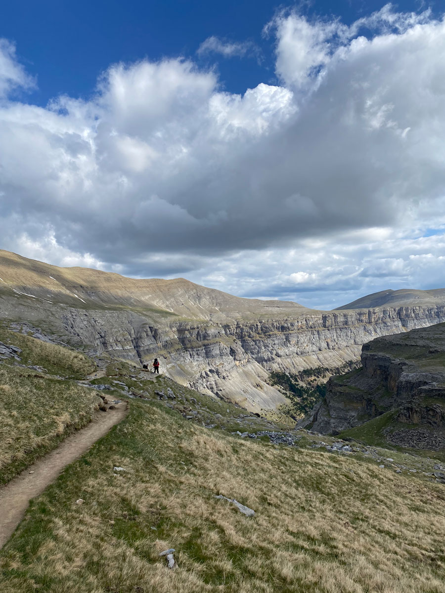 Valle de Ordesa desde Refugio de Góriz, PN Ordesa y Monte Perdido