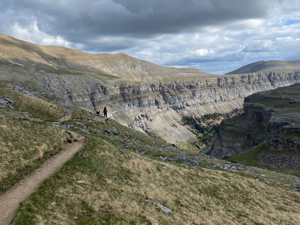 Valle de Ordesa desde Refugio de Góriz, Parque Nacional